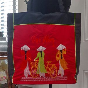 Vietnam Fully Lined Tote Bag